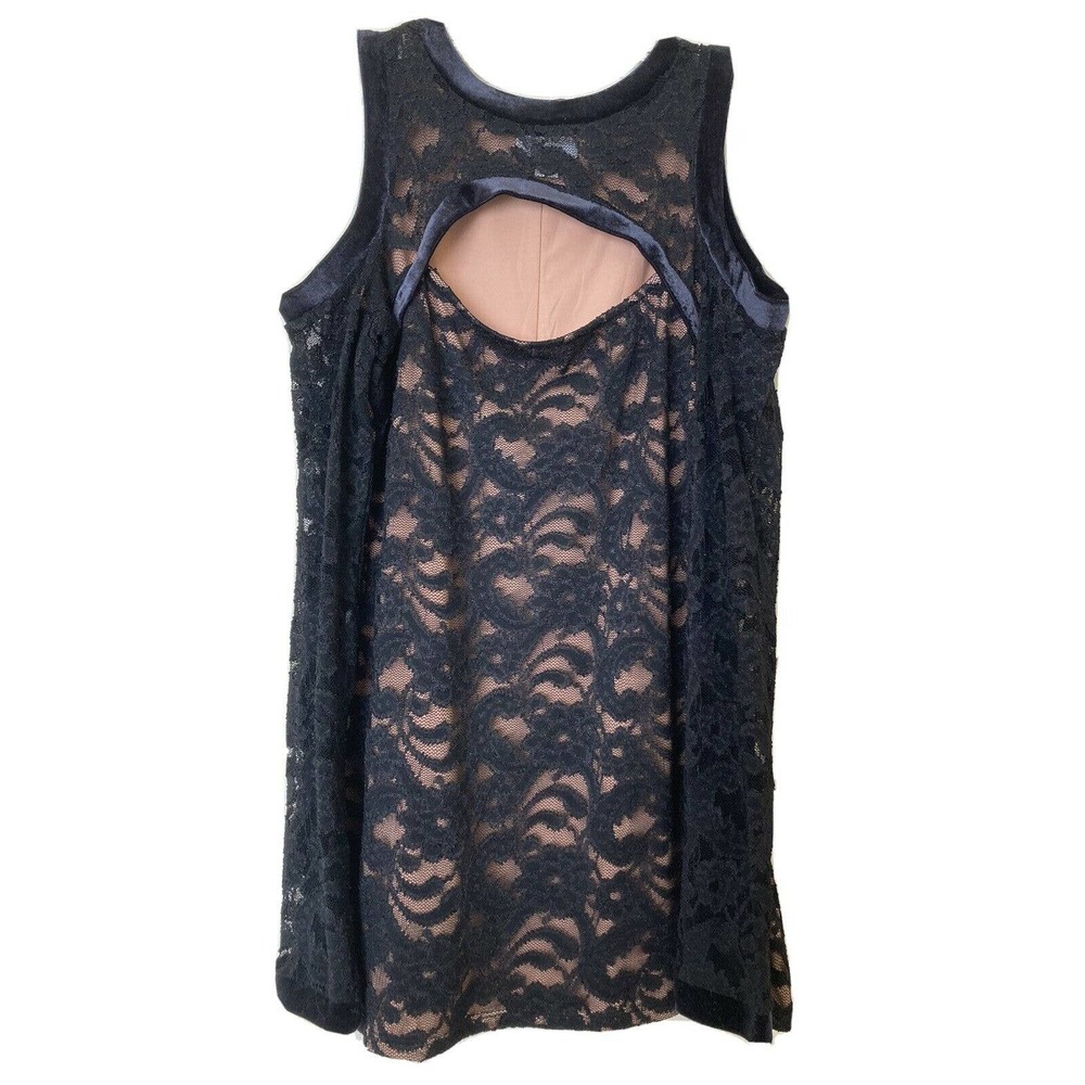 BISOU BISOU Michelle Bohbot Black Top Sz M